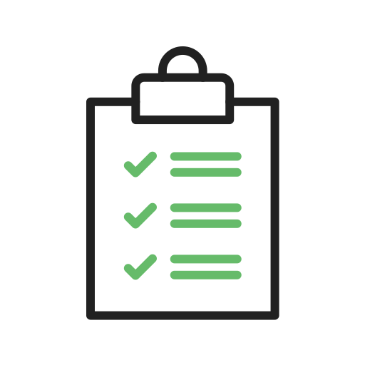 Check list Generic Outline Color icon