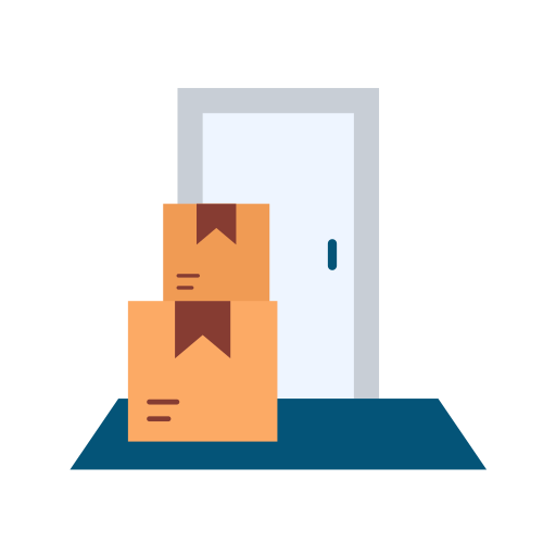 Door delivery Generic Flat icon