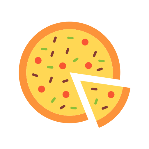 pizza Generic Flat ikona