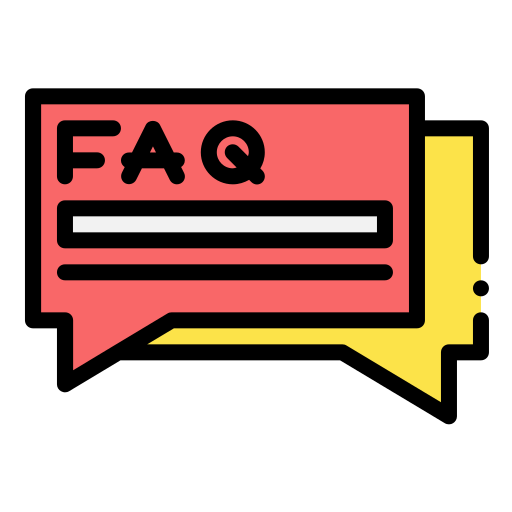 preguntas más frecuentes Generic Outline Color icono