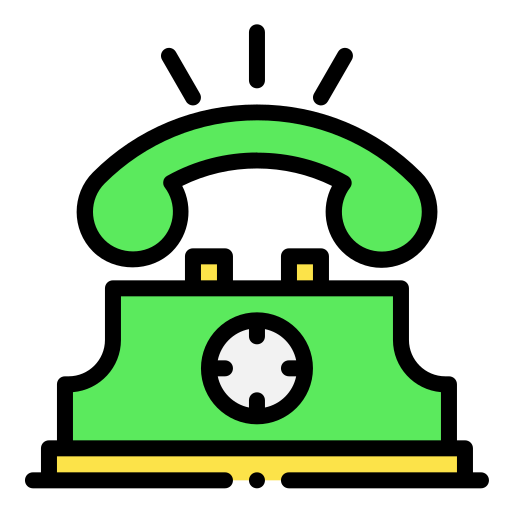 rozmowa telefoniczna Generic Outline Color ikona