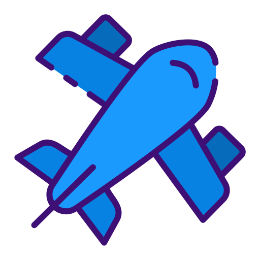 Aeroplane Generic Outline Color icon