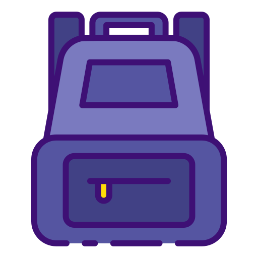 バックパック Generic Outline Color icon