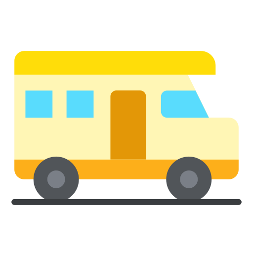 campingbus Generic Flat icon