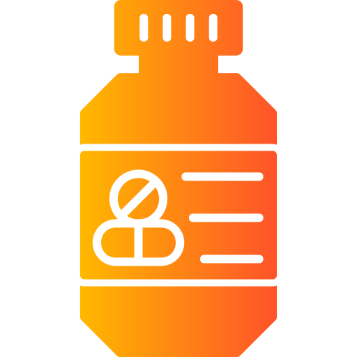 錠剤ボトル Generic Flat Gradient icon