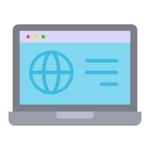 webサイト Generic Flat icon