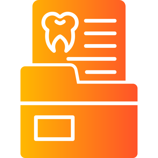 Dental record Generic Flat Gradient icon
