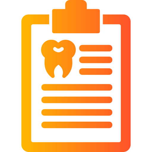rapporto dentale Generic Flat Gradient icona