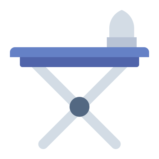鉄のテーブル Generic Flat icon