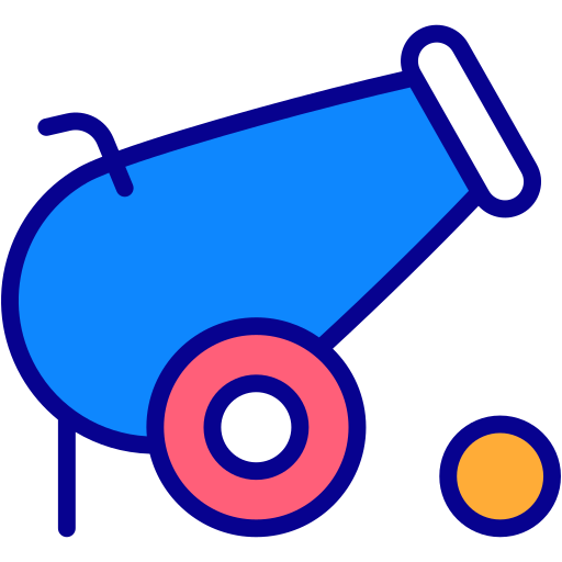 대포 Generic Outline Color icon