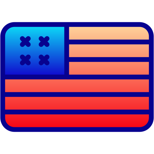 vereinigte staaten von amerika Generic Lineal Color Gradient icon