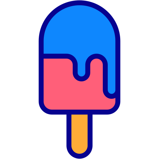 sorvete Generic Outline Color Ícone
