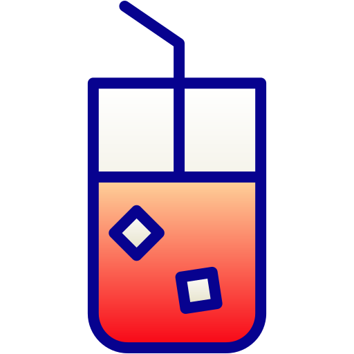 bibita analcolica Generic Lineal Color Gradient icona