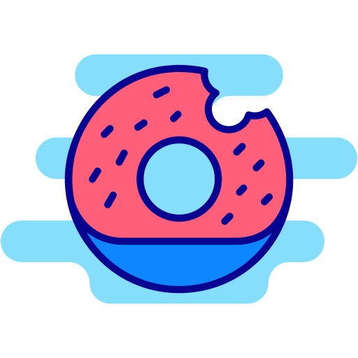 donut Generic Rounded Shapes icoon