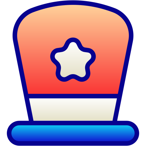 kapelusz Generic Lineal Color Gradient ikona