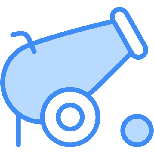 cañón Generic Blue icono