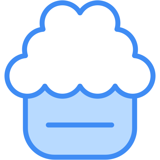 머핀 Generic Blue icon
