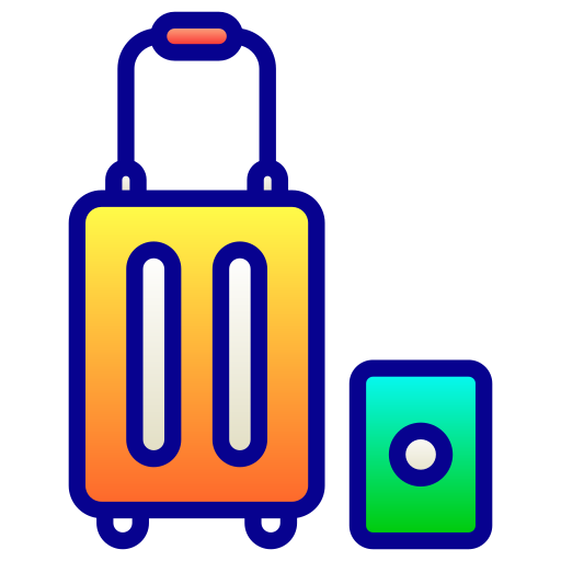 bagage Generic Lineal Color Gradient Icône