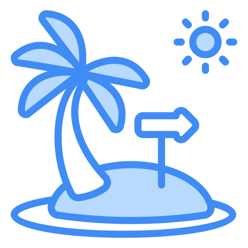 plaża Generic Blue ikona
