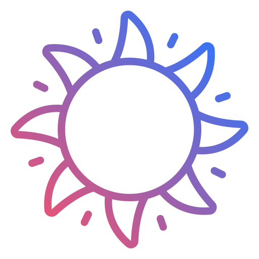 Солнце Generic Gradient иконка