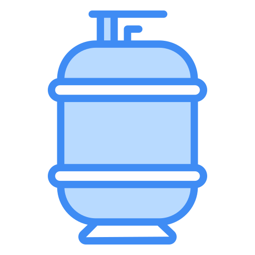 Cylinder Generic Blue icon