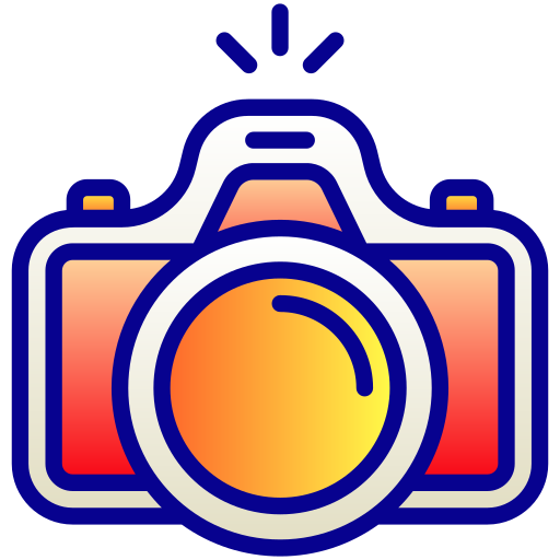 kamera Generic Lineal Color Gradient ikona