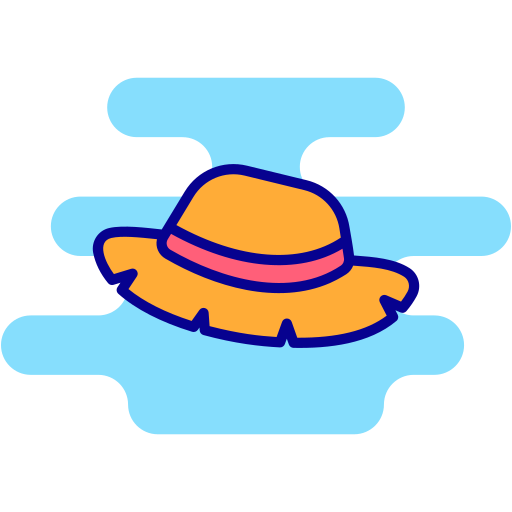 kapelusz przeciwsłoneczny Generic Rounded Shapes ikona
