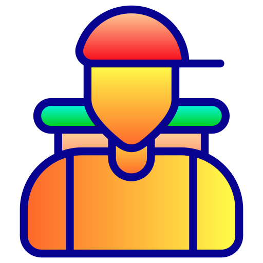turista Generic Lineal Color Gradient icono