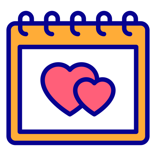 Valentines day Generic Outline Color icon