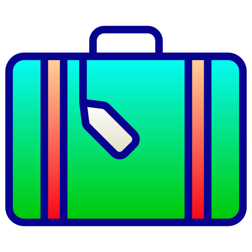 トラベルバッグ Generic Lineal Color Gradient icon