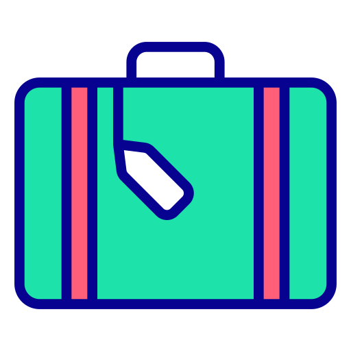 トラベルバッグ Generic Outline Color icon