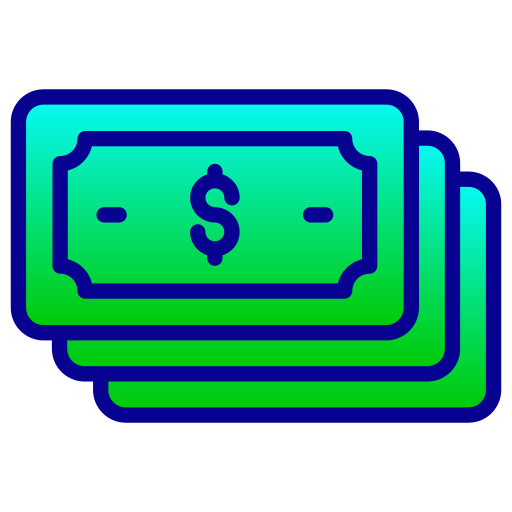 dinero Generic Lineal Color Gradient icono