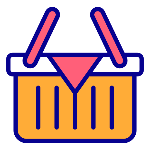 Picnic basket Generic Outline Color icon