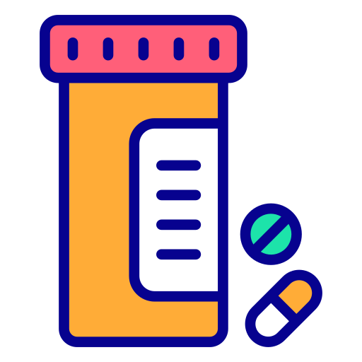 medicinale Generic Outline Color icona