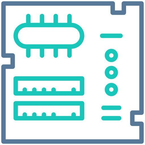 hauptplatine Generic Outline Color icon