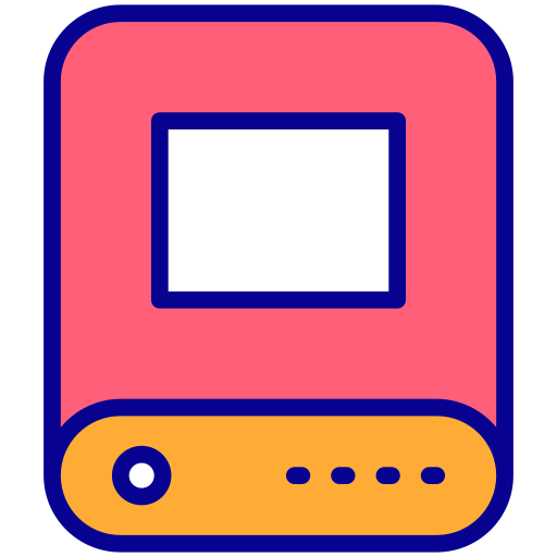 Harddrive Generic Outline Color icon