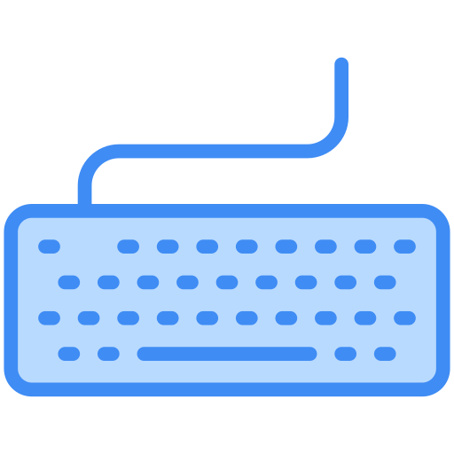 clavier Generic Blue Icône
