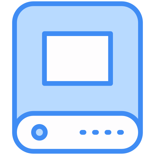하드 드라이브 Generic Blue icon