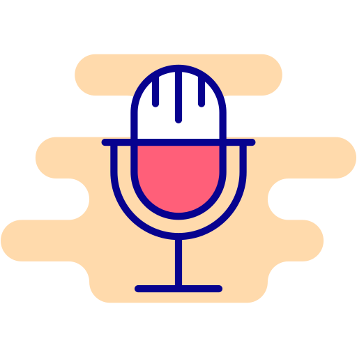 mikrofon Generic Rounded Shapes ikona