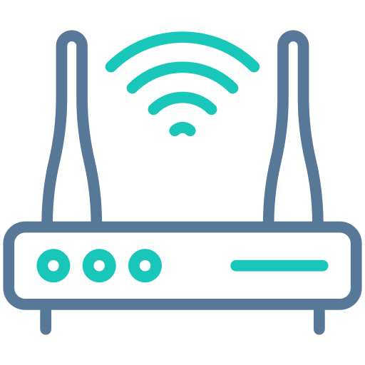 routeur wi-fi Generic Outline Color Icône