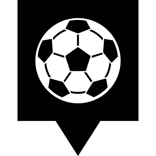 pin de fútbol  icono