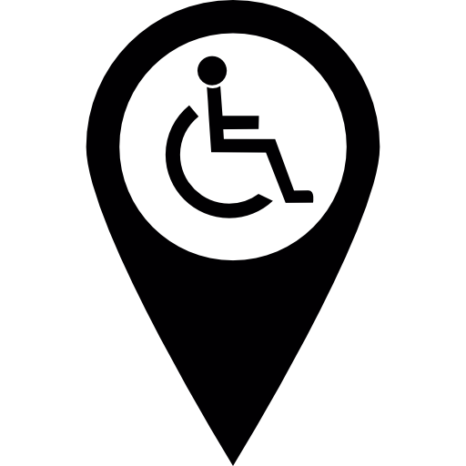 disabled pin  icon