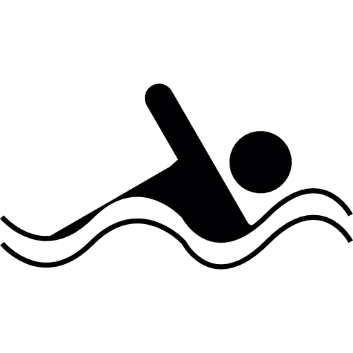 icône de natation  Icône