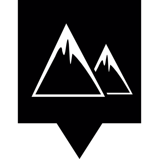 Location mountains  icon