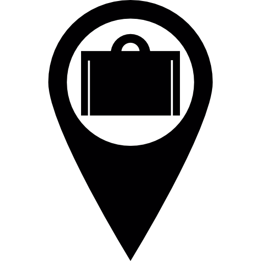 ubicación del equipaje  icono