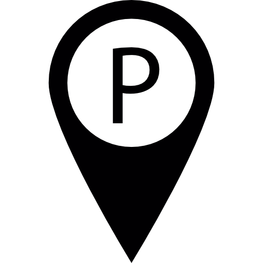 parkeer locatie  icoon