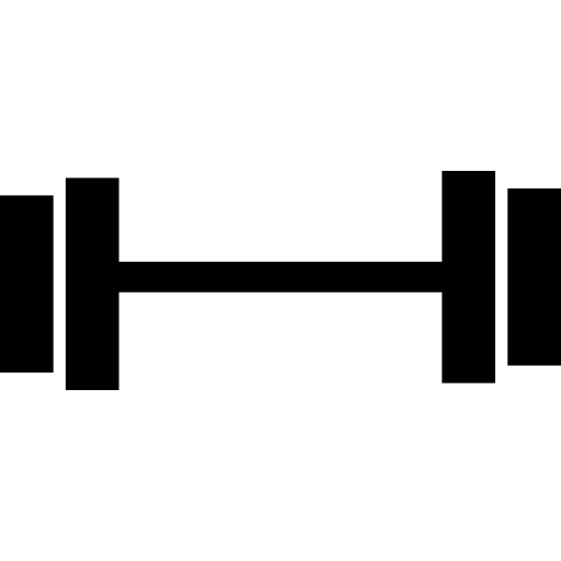 Weights Silhouette  icon