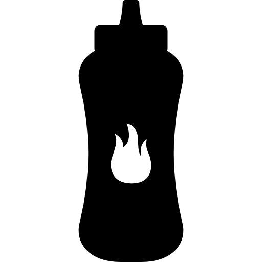 bouteille de sauce  Icône