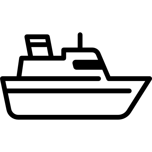 traghetto rivolto a destra  icona