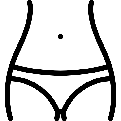 女性のウエスト Special Lineal icon